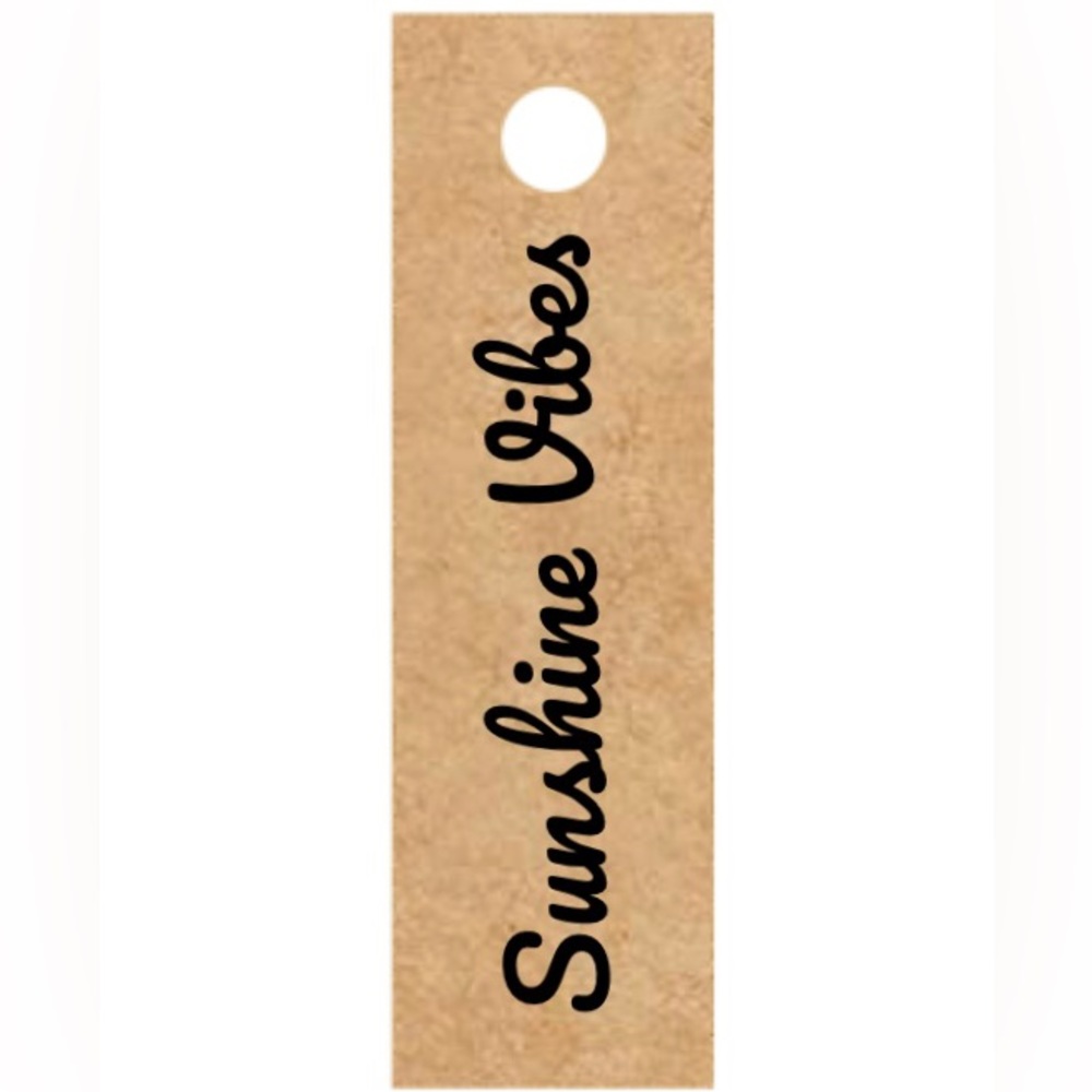 Sunshine Vibez Small Tote Bag, Beach Bag, Straw Tote Handbag White Handle New! - Picture 8 of 8